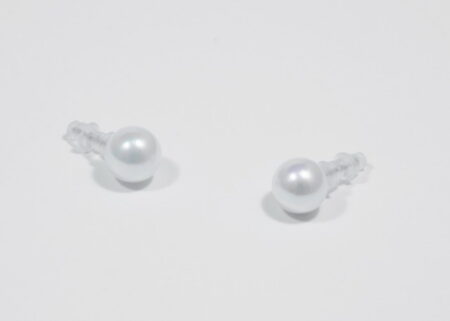 Strieborné náušnice perly 10mm A030