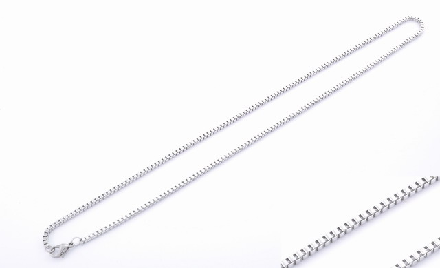 Box retiazka 2,5 mm z chirurgickej ocele 53cm E014-15
