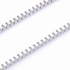 Box retiazka 2,5 mm z chirurgickej ocele 53cm E014-15