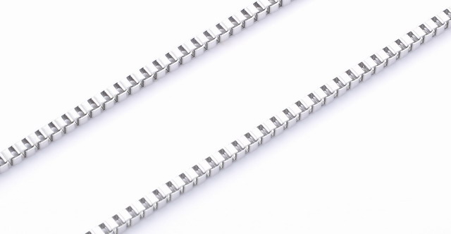 Box retiazka 2,5 mm z chirurgickej ocele 53cm E014-15