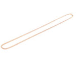 Box retiazka 2,5 mm z chirurgickej ocele rose gold 53cm E014-25