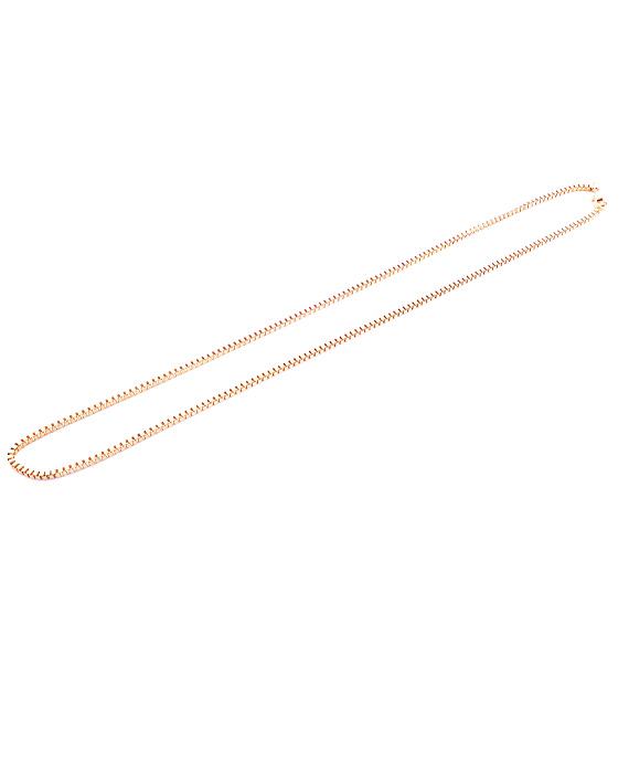 Box retiazka 2,5 mm z chirurgickej ocele rose gold 53cm E014-25