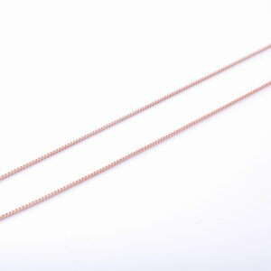 Box retiazka 1,5 mm z chirurgickej ocele rose gold 45cm E015-25