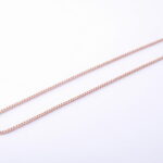 Box retiazka 2 mm z chirurgickej ocele rose gold 40cm E016-25