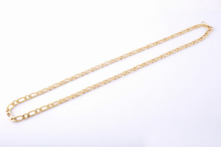 Figaro retiazka 4,7 mm z chirurgickej ocele zlatá 53cm E017