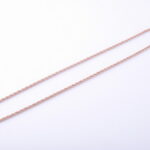 Valis retiazka 2,4 mm z chirurgickej ocele rose gold 45cm E018