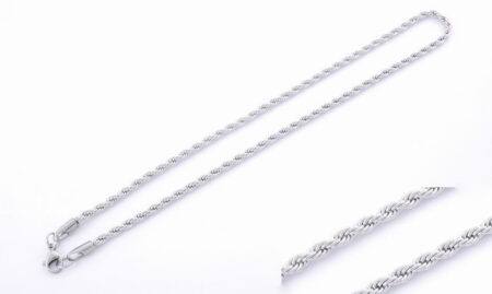 Valis retiazka 4 mm z chirurgickej ocele 47cm E023-15 Valis retiazka 4 mm z chirurgickej ocele 47cm E023-15