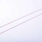 Hadí retiazka 1 mm z chirurgickej ocele rose gold 43cm E032-25