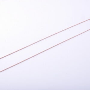 Hadí retiazka 1 mm z chirurgickej ocele rose gold 43cm E032-25
