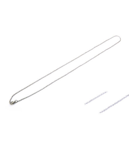 Pilovaný retiazka 1,5 mm z chirurgickej ocele 45cm E039-15