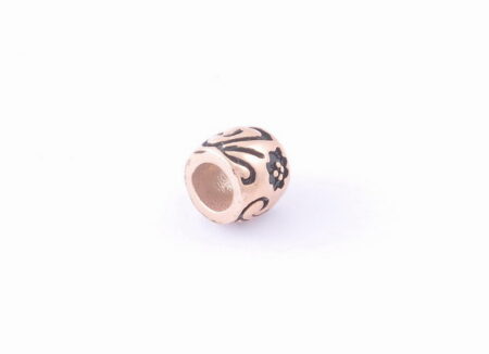 Oceľový prívesok – kvetinový rose gold E048-2B