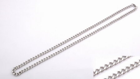 Pancier retiazka 7 mm z chirurgickej ocele 53cm E056
