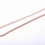 Lisovaná retiazka 5 mm z chirurgickej ocele rose gold 40cm E057-25