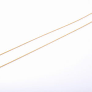 Hadíková retiazka 3,2 mm z chirurgickej ocele zlatá 45cm E062