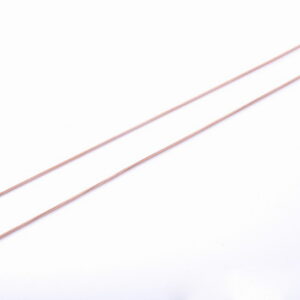 Hadíková retiazka 3,2 mm z chirurgickej ocele rose gold 45cm E062-25