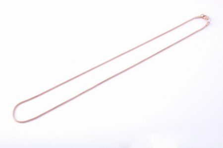 Hadíková retiazka 3,2 mm z chirurgickej ocele rose gold 45cm E062-25 Hadíková retiazka 3,2 mm z chirurgickej ocele rose gold 45cm E062-25