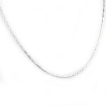 Strieborná retiazka Twisted Sparkle 45+3cm F046
