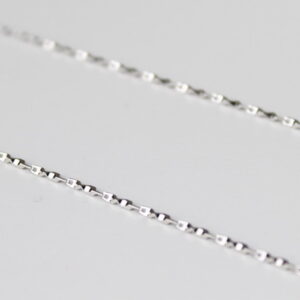Strieborná retiazka Twisted Sparkle 45+3cm F046