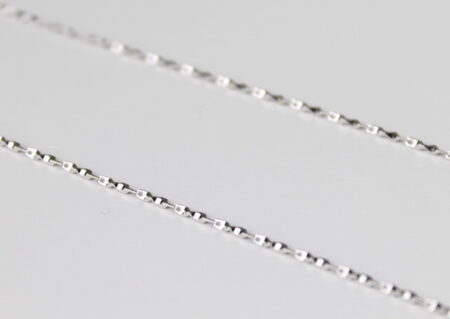 Strieborná retiazka Twisted Sparkle 45+3cm F046