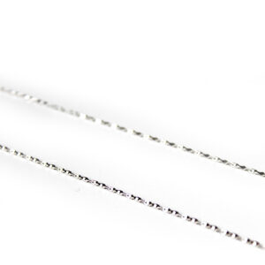 Strieborná retiazka Twisted Sparkle 45+3cm F046