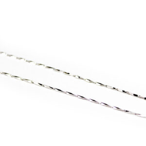Strieborná retiazka Satin Line 40+3cm F048