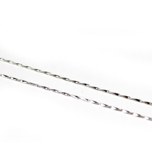 Strieborná retiazka s gravírovaním 45+3cm F051