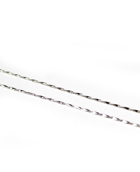 Strieborná retiazka s gravírovaním 45+3cm F051