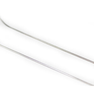 Strieborná retiazka okrúhly hadík 40+3cm F054