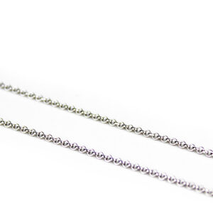 Strieborná retiazka rolo 45+3cm F059
