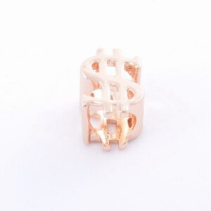 Prívesok – dolár rose gold G023-2X