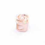 Prívesok – ruža s perličkou rosegold G087-2W