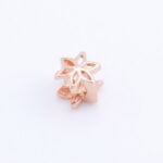 Prívesok – kvet rose gold G091-2X