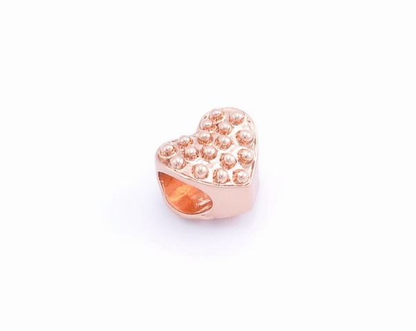 Prívesok – srdce rose gold G100-2X