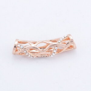 Prívesok – široký s vlnkami rose gold G104-2T