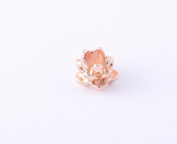 Prívesok – lotosový kvet rose gold G121-2X