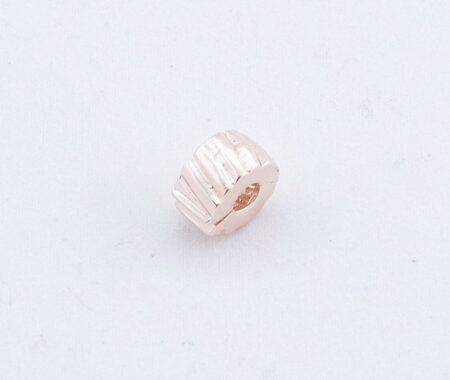 Klipový prívesok – pásiky rose gold G152-2X