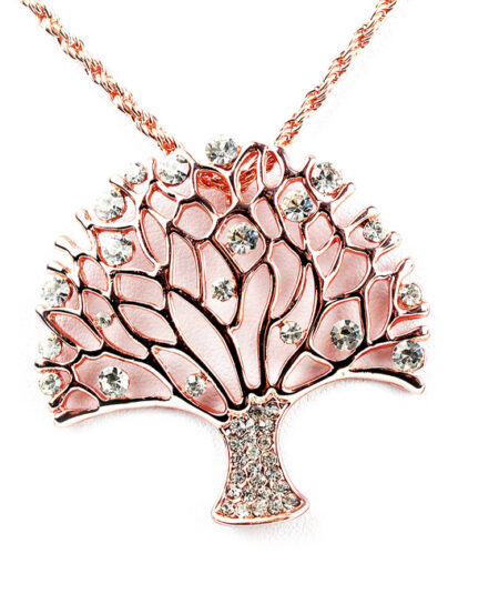 Náhrdelník strom života rose gold M013-2T