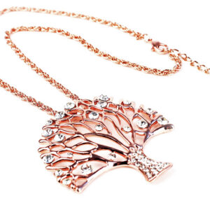 Náhrdelník strom života rose gold M013-2T