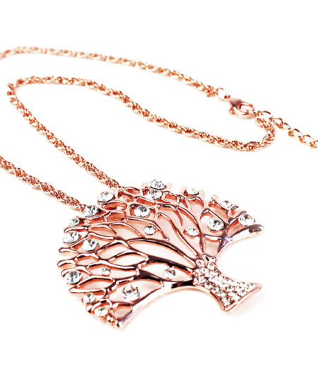 Náhrdelník strom života rose gold M013-2T
