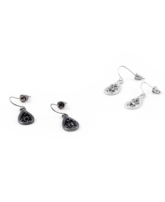 Set 2 visiacich náušníc N114