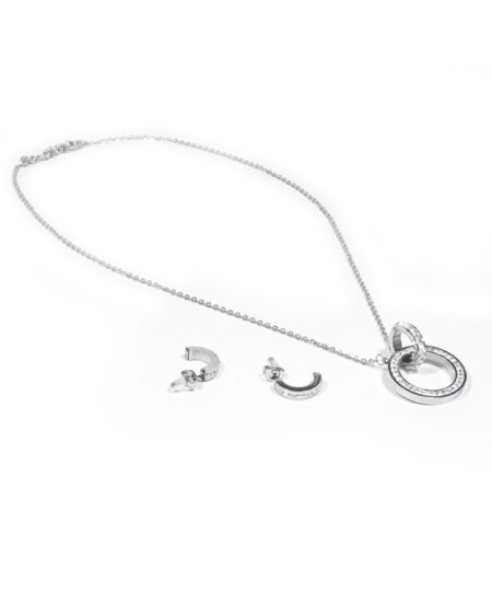 Oceľový set spojené kruhy S001-15