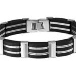 Náramok pre mužov z chirurgickej ocele 23cm T013