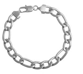 Náramok z chirurgickej ocele 10mm FIGARO Dĺžka: 22cm T016