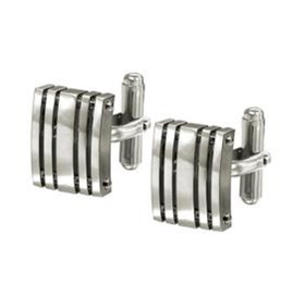 Elegantné manžetové gombíky z chirurgickej ocele T020-1B