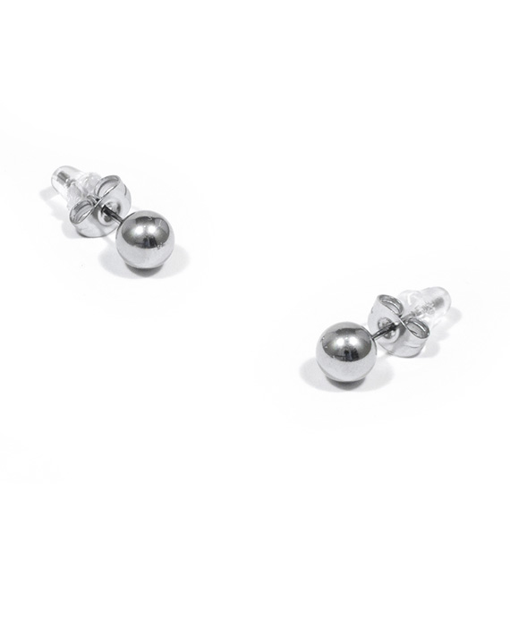 Minimalistické napichovacie náušnice guličky 6 mm X003